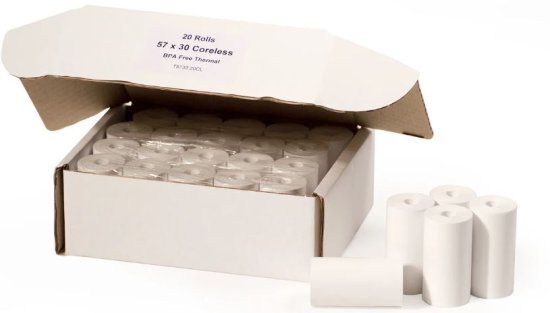 (image for) PDQ ROLL THERM 57X30 CARD