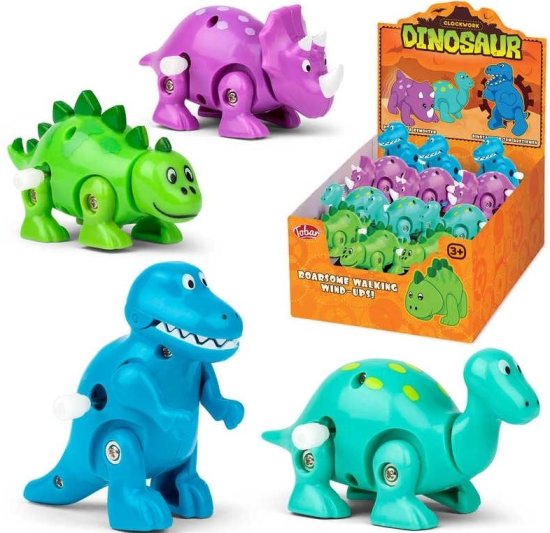 (image for) TOBAR CLOCKWORK DINOSAUR ASST