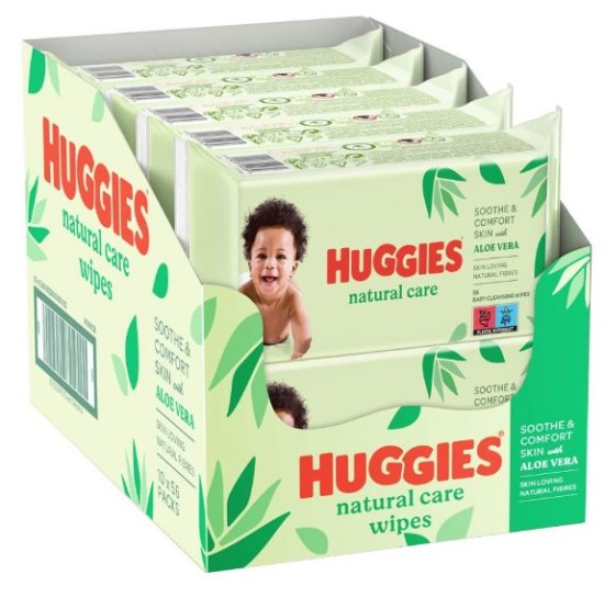 (image for) HUGGIES BABY WIPES NATURALCARE