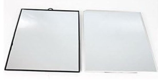 (image for) SIL HOUSEHOLD MIRROR BASC/SQRE