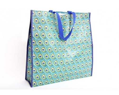 (image for) SIL SHOPPER BAG PEACOCK