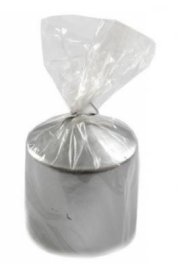 (image for) SIL SILVER PILLAR CANDLE