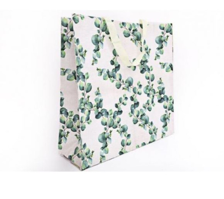 (image for) SIL SHOPPER BAG EUCALYPTUS