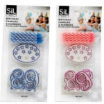 (image for) SIL BIRTHDAY CANDLE SET