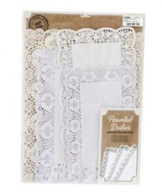 (image for) SIL RECT SHAPE DOILIES ASST