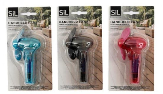 (image for) SIL MINI HAND HELD FAN - 10CM
