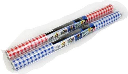 (image for) SIL CHECK WALL PAPER STIC BACK