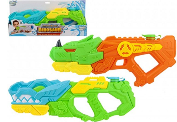 (image for) PMS DINOSAUR WATER GUN 2ASST