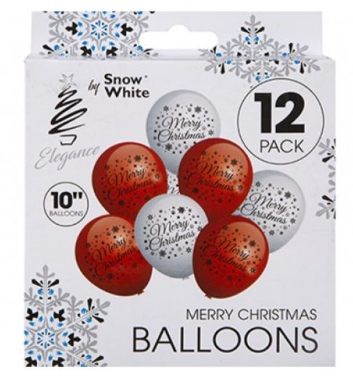 (image for) PMS XMAS PRINTED BALLOON 12S