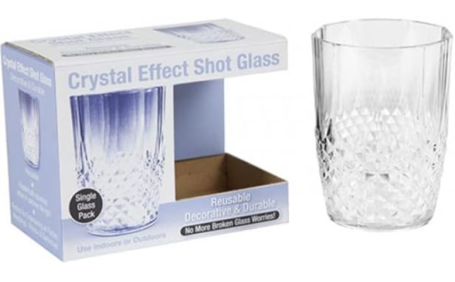 (image for) PMS CRYSTAL CUT SHOT GLASS