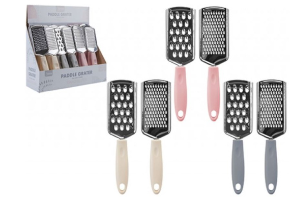 (image for) PMS PADDLE GRATER S/STEEL ASST