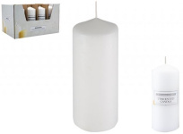 (image for) PMS PILLAR CANDLE UNSCENT WHIT