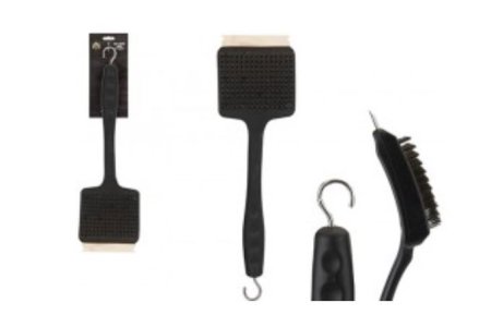 (image for) PMS BBQ CLEANING BRUSH WITH SCRAPPER - STD