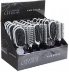 (image for) PMS HAIR BRUSH SIL/BLK 6 ASST