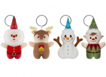 (image for) XMAS PLUSH KEYCHAINS ASST