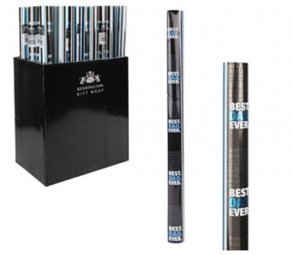 (image for) PMS GIFT WRAP BEST DAD EVER