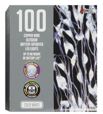 (image for) XMAS COP/WIRE LIGHT OUTDOORC/W