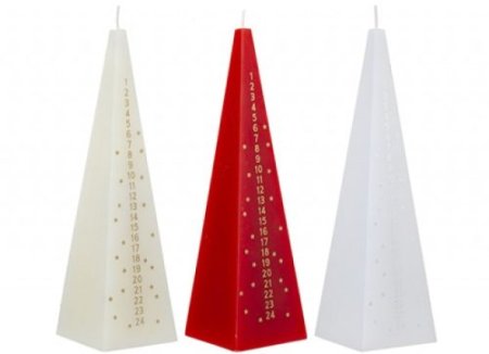 (image for) XMAS ADVENT CANDLE ASST