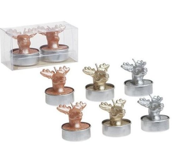 (image for) PMS CANDLE SET TEALIGHT DEER