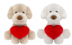 (image for) PMS PUPPY WITH LOVE HEART ASST