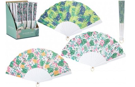 (image for) FOLDABLE HAND FAN ASSORTED