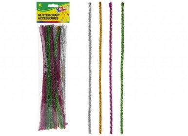 (image for) PMS GLITTER PIPE CLEANER 50PCS