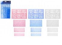 (image for) PMS STENCIL SET LETTER&NUMBER