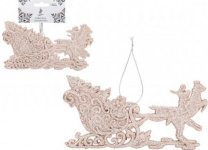 (image for) XMAS HANG REINDEER+SLEIGH R/GO