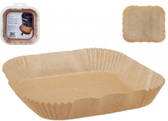 (image for) AIR FRYER SQUARE LINER 40PK