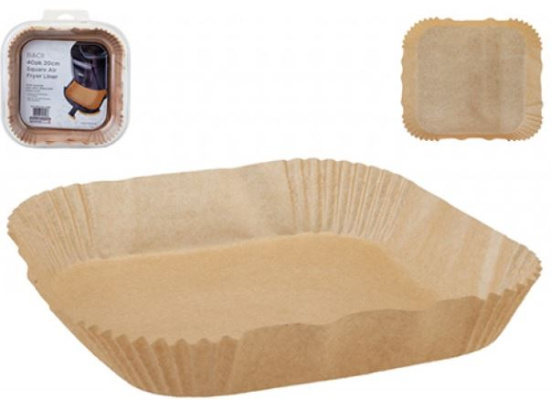 (image for) AIR FRYER SQUARE LINER 40PK