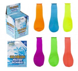 (image for) WATER BOMB IN BAG ASST NEON 8+