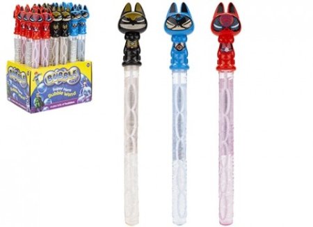 (image for) PMS SUPERHERO BUBBLE WAND ASST