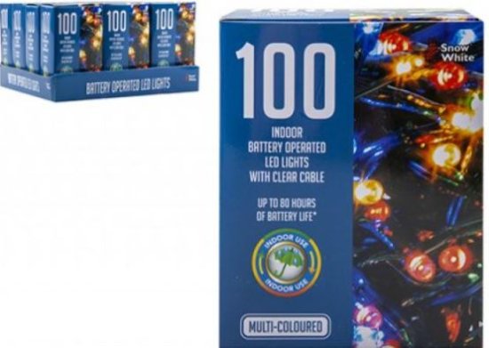 (image for) LED LIGHT IN/D BAT MULTI COLOR