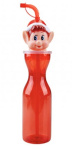 (image for) PMS DRINK BOTTLE+STRAW RED