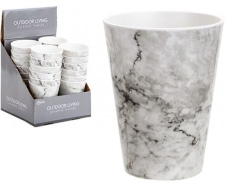 (image for) PMS MELAMINE TUMBLER MARBLE