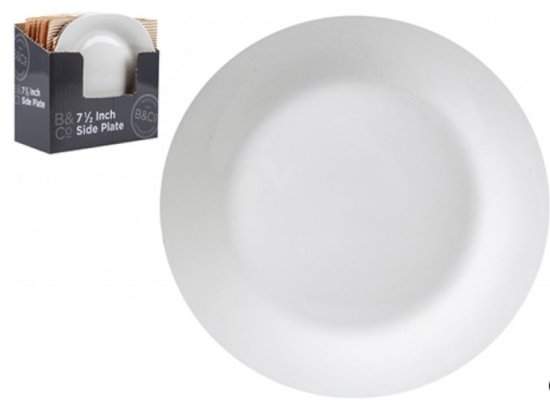 (image for) PMS SIDE PLATE WHITE