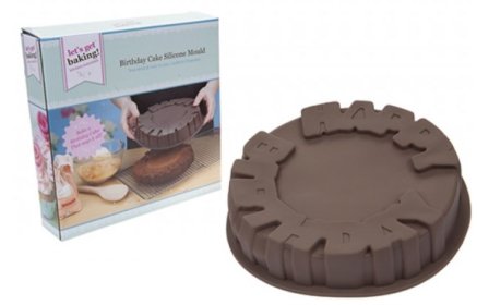 (image for) PMS SILICONE B'DAY CAKE MOULD