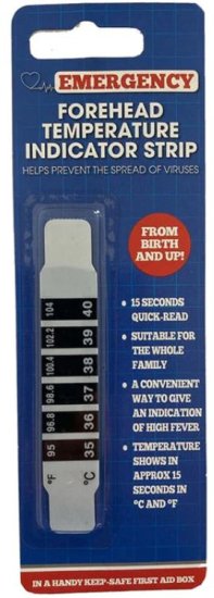 (image for) PMS TEMPERATURE STRIP FORHEAD