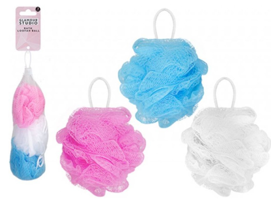 (image for) PMS BATH LOOFAH BALL 3S