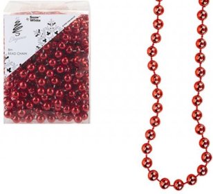 (image for) XMAS BEAD GARLAND RED
