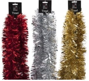 (image for) XMAS TINSEL ASSTORTED 6PLY