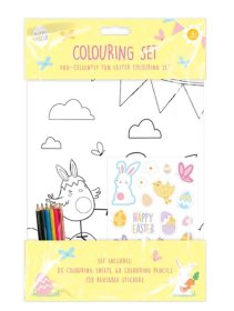 (image for) GEM EASTER COLOURING SET 8S