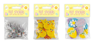 (image for) GEM EASTER FELT STICKER 10S