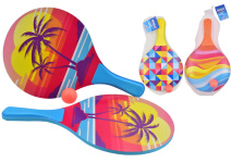 (image for) KT WOODEN BEACH BATS&BALL