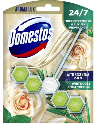 (image for) DOMESTOS POWER BLOCK WHITE ROSE & TEA TREE OIL - 55G