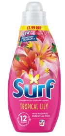 (image for) SURF LIQUID DETERGENT TROPICAL LILLY PM3.99 - 648ML