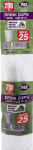 (image for) PPS PLASTIC CUP WHITE 25S