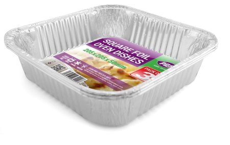 (image for) PPS FOIL TRAY SQUARE 3S