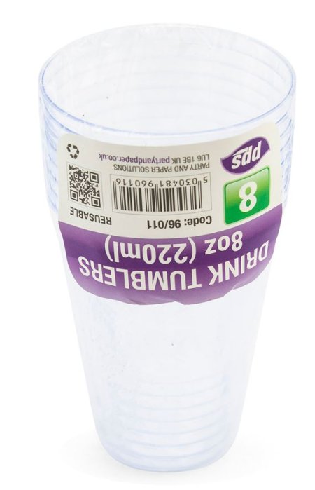 (image for) PPS PLASTIC DRINK TUMBLER 8S
