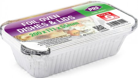 (image for) PPS FOIL CONTAINER+LID 5S